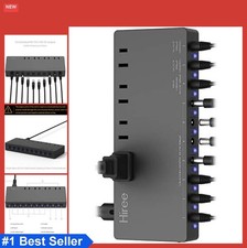 Guitar Pedal Power Supply 10 Isolated DC Output 9V 12V 18V 4 AC Outlet Charging