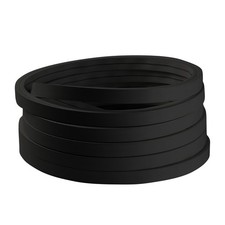 Silicone LED Strip Channel Cover Profile for Embedded Flexible Light Diffuser