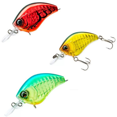Duel Yo-Zuri L-Bass Flat Crank 55F | 55mm 11g | Flat-Sided Crankbait bis 1,2m