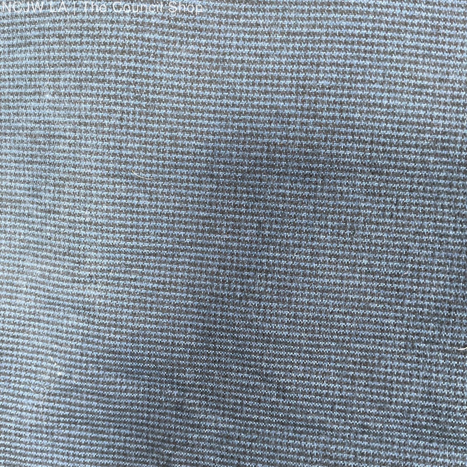 Bonobos Navy Blue Houndstooth Pattern Sherpa Line… - image 3