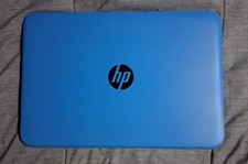 HP Stream 11 Laptop Blue Intel With AC Power Adapter Charger Factory Reset