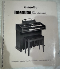 Baldwin Interlude with Fun Machine Organ Model 127W Manual Instruction Guide