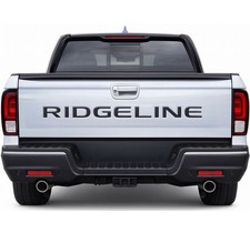 Matte Black Tailgate Letter Decals For 2024-2026 Honda Ridgeline Matte Black Tailgate Letter Decals For 2024-2026 Honda Ridgeline