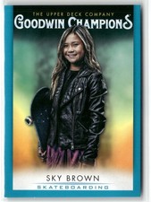 2021 Upper Deck Goodwin Champions Sky Brown Turquoise #41