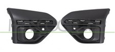 Fits Dacia Jogger Front Bumper Grille Set Primed W/PDC Holes 21-