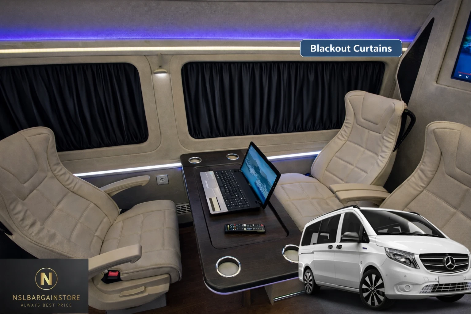 MERCEDES BENZ VITO VIANO V CLASS W447 BLACKOUT CURTAINS CAMPERVAN CURTAIN BLINDS
Opens in a new wind