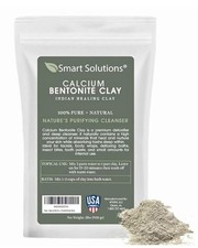 SMART SOLUTIONS Calcium Bentonite Clay, 2 lb Pure Indian Healing Clay - All