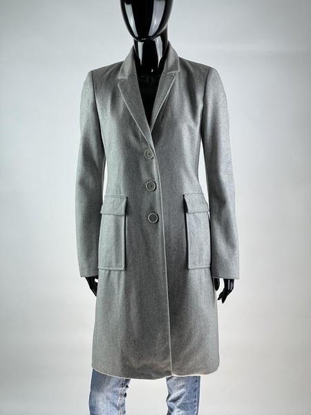 Women Maje Coat Grey Wool 36 / S / 44