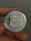 29 Gram .999 Silver Round - Pit Bullion Skull And Stars