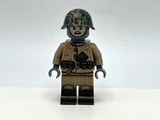 TheMinifigCo.℠ Shindig WW2 Soviet Telogreika Shovel/Mosin Minifig - Brand New