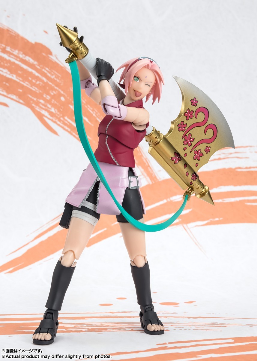 Bandai S.H. Figuarts Naruto Shippuden Sakura Haruno NARUTOP99 Edition