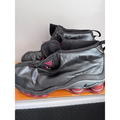 Vintage y2K Nike Shox VC Vince Carter Basketball Shoe Sz 13 Raptors 302277-061 2001 Nike Shox VC black/red. Vince Carter was easily the  main image 3