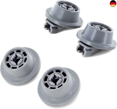 DL-pro 4x Korbrolle unten für Bosch Siemens 00611475 611475 Rollen Rad Rädchen f