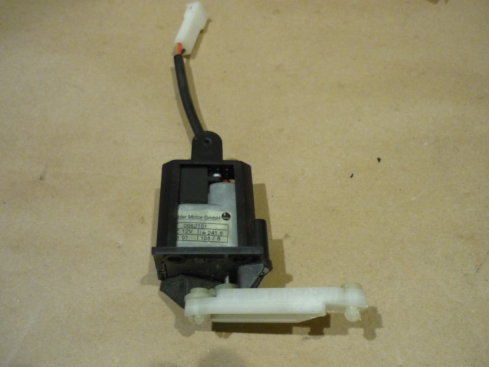 Ferrari 360,430,-Bulher Actuator Motor & Brackets for Evap Box-P/N 66207300