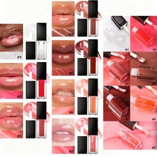 1 juego de lápiz labial líquido brillo refrescante brillo labial brillo labial transparente para mujeres