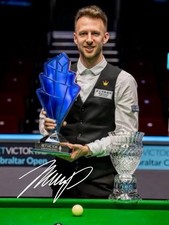 Judd Trump Signed Autograph 6x4 PHOTO Pre Print Snooker