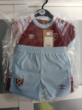 West Ham United Home Baby Kit - 3-6 Months - *Brand New*