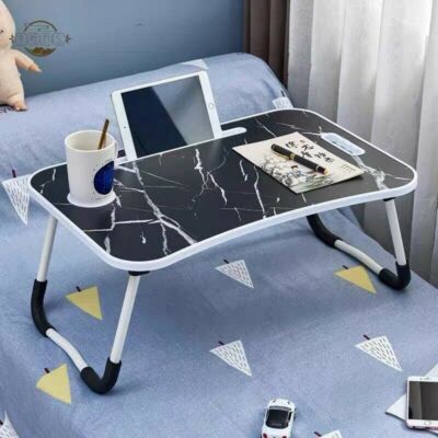 Klappbarer Laptop Betttisch Lappe Stehpult für Bett und Sofa Frühstück Halter