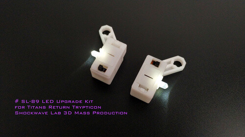 Shockwave Lab SL-87/SL-89 LED Upgrade Kit For TitansReturn Trypticon Glow - Picture 8 of 8