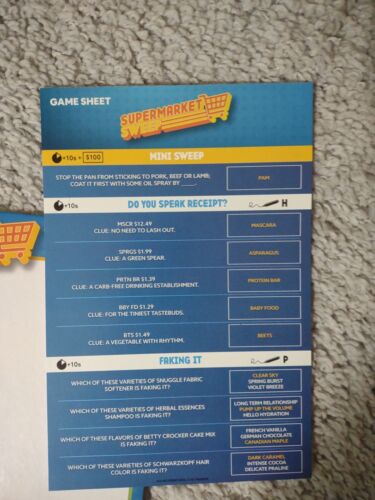 Imagination Gaming Supermarket Sweep Game Race Against Time Board Game - Picture 14 of 16