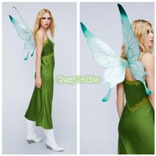BO-F1 Fairy Angel Tinkerbell Wings Pixie Adults Kids Costume Accessory 68cm