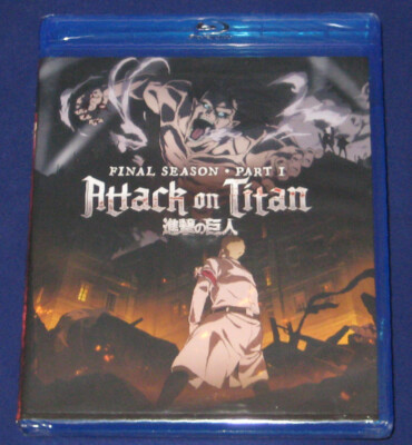 Attack on Titan The Final Season Part 1 BLURAY/DVD | eBay