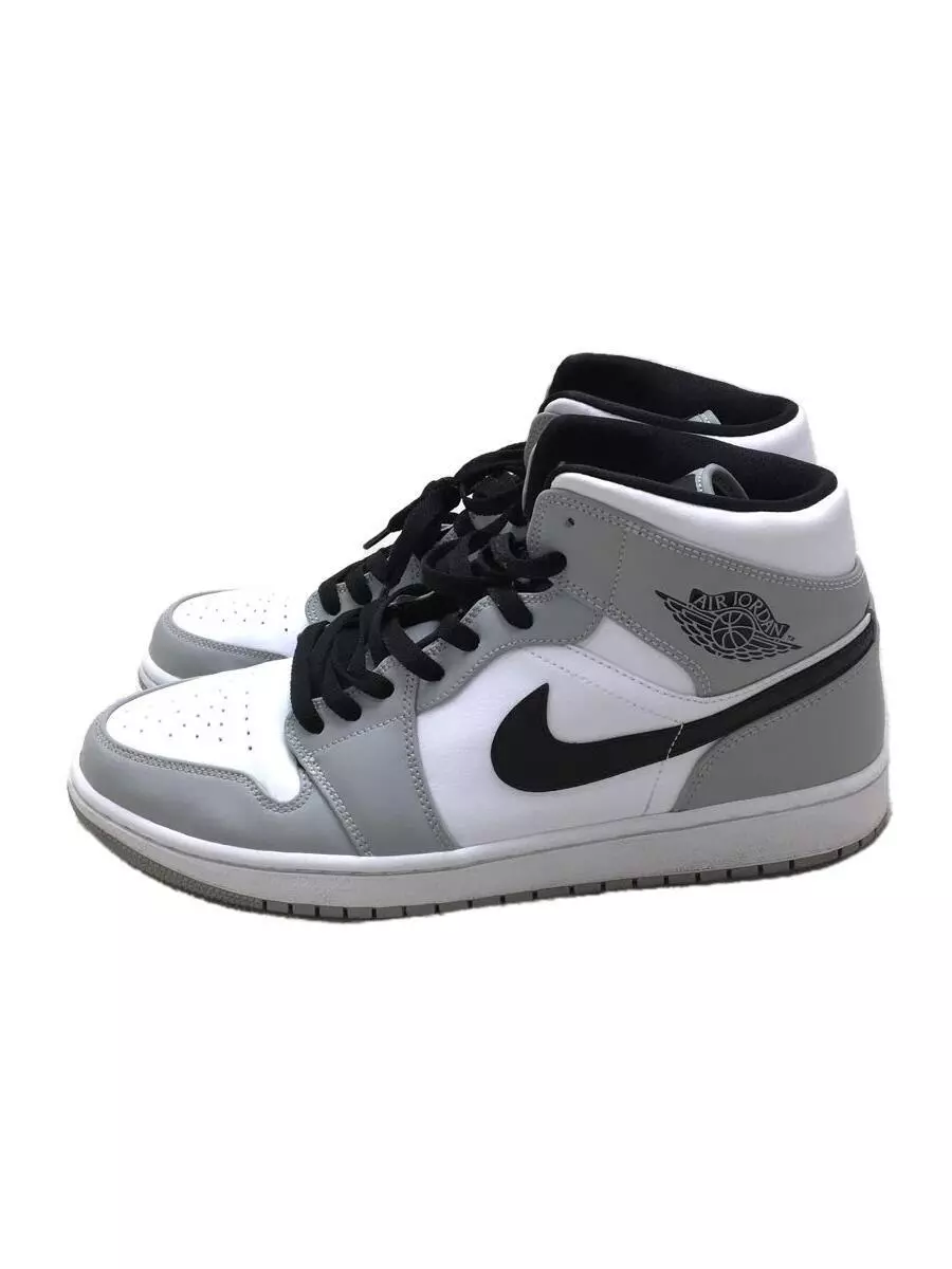 Nike Air Jordan 1 Mid 28.5Cm gray 28.5cm Fashion sneakers 8393 From Japan