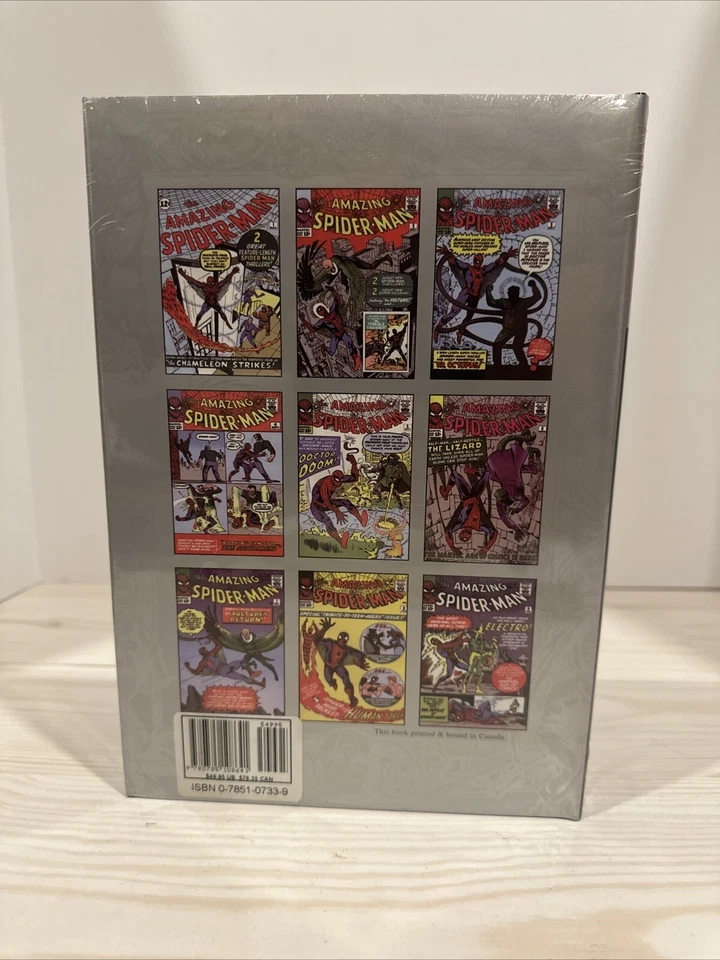 Marvel Masterworks Amazing Spider-Man Vol 1 Novo Selado - Imagem 3 de 4