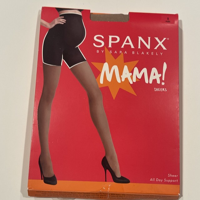 spanx maternity tights size chart