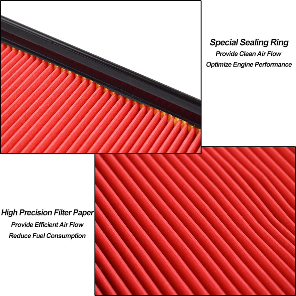 NUEVO PARA NISSAN INFINITI Juego de 2 filtros de aire motor 16546JK20A EX35 G37 Q60 370Z Foto 4 de 4