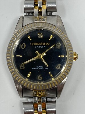 Swanson Japan 9N86-0060 Diamond Quartz Analog Ladies Watch | eBay