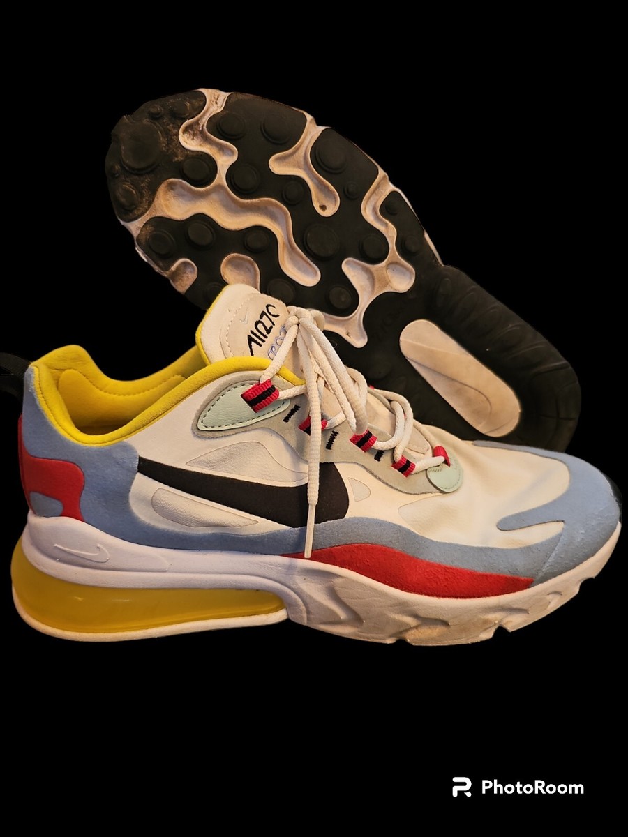 nike air max 270 yellow black red white