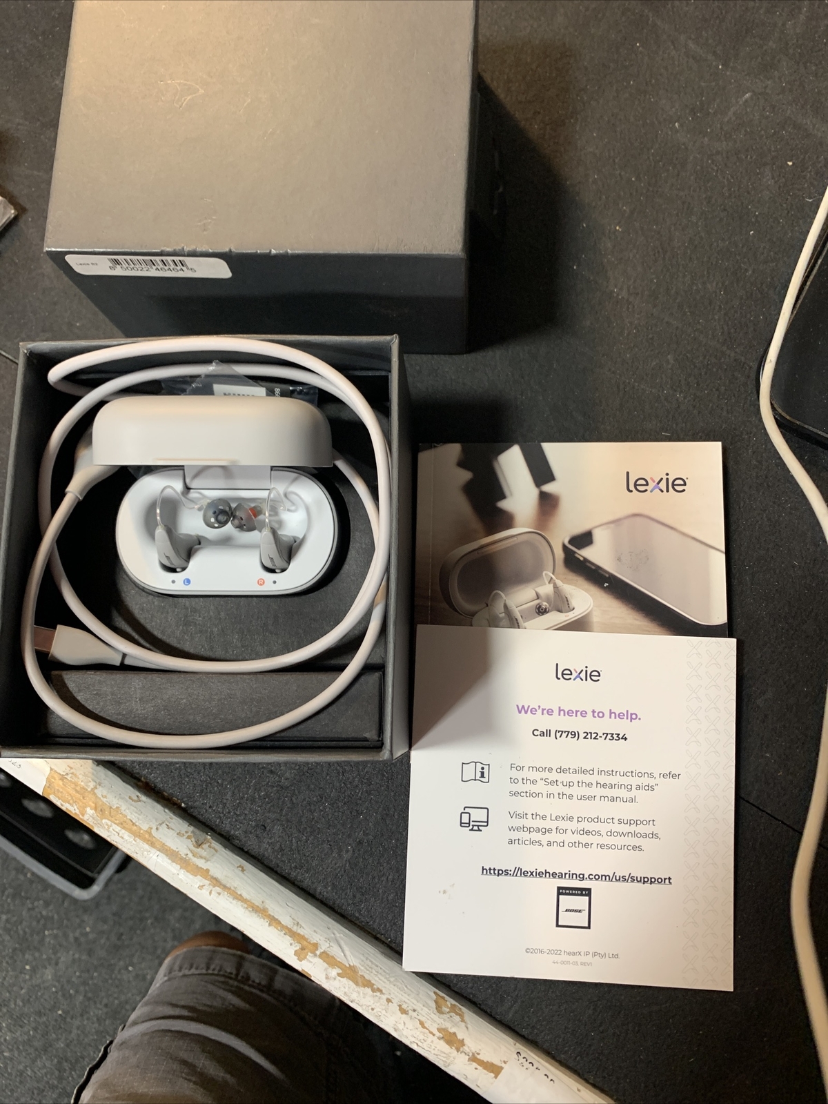 OPEN BOX! Lexie B2 SelfFitting OTC Hearing Aids Powered by Bose App