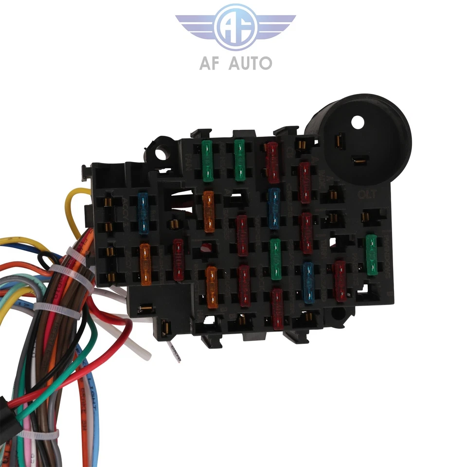 22 Circuit Wiring Harness Street Hot Rat Rod Custom Wire Kit XL WIRES Universal - Image 3 of 4