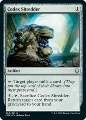 4 Codex Shredder 4x x4 - M/NM - Commander Legends - SPARROW MAGIC - mtg - 