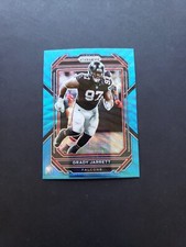 2022 Prizm Grady Jarrett Blue Wave Prizm /199 Falcons #16 G23