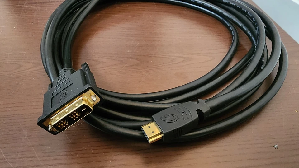 c2g 40320 2M Velocity HDMI To DVI D Black Cable 15' - Image 2 of 2
