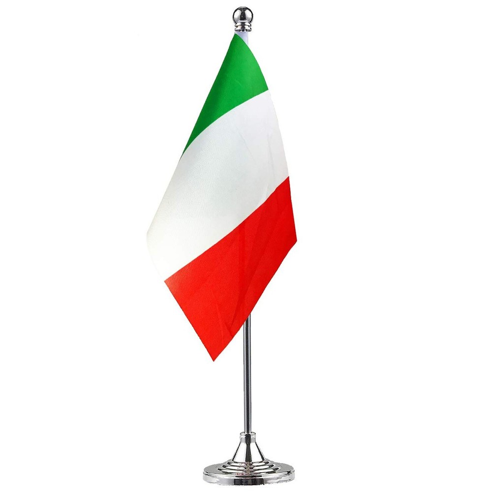 Italy Flag Desk Table Office International World Mini Banner