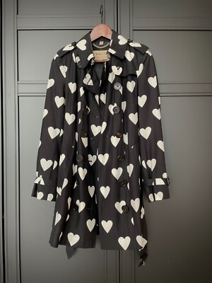burberry heart trench