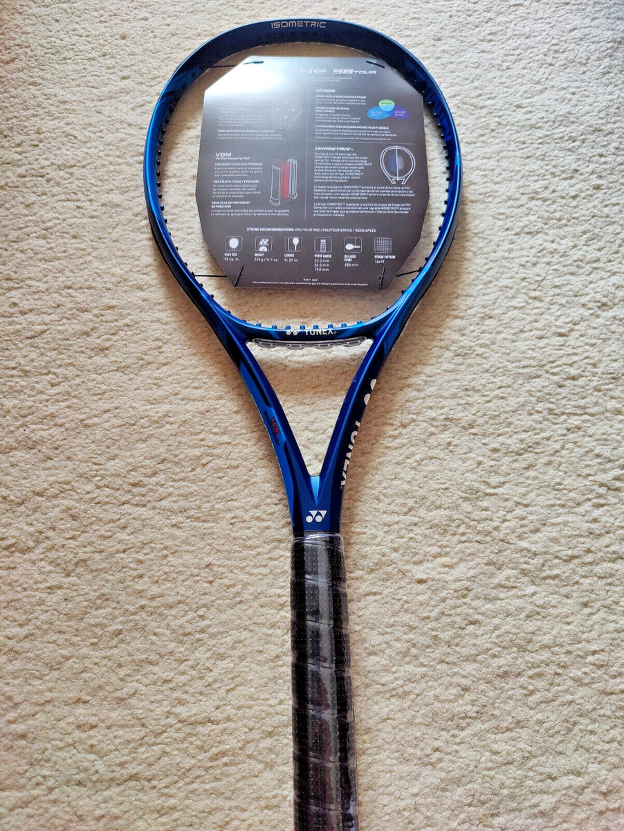 Yonex Ezone 98 Tour 16x19, UW 11.1oz 315g, Grip #2 (1/4), Free Stringing Service