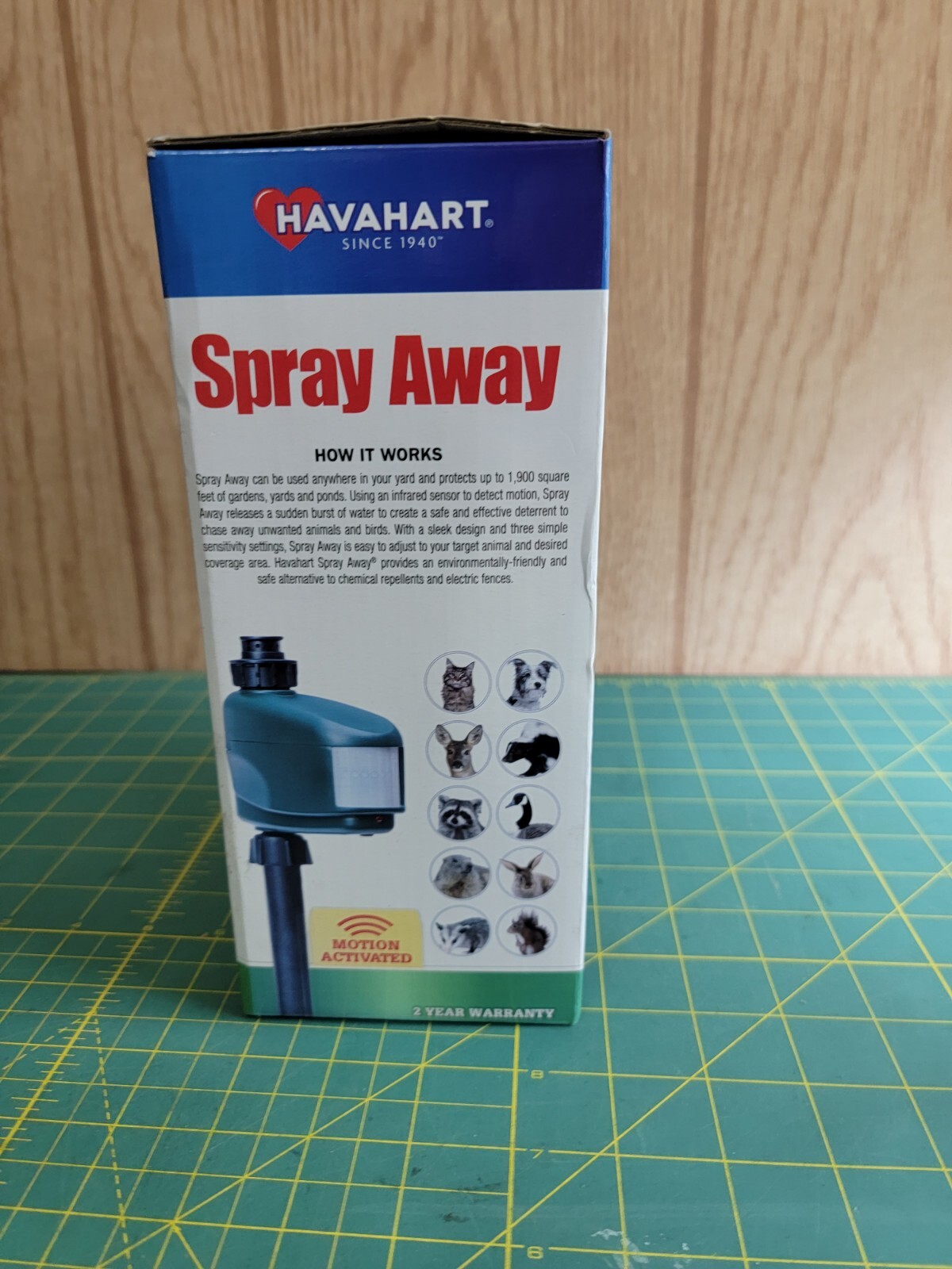 HAVAHART Spray Away Motion Activated Sprinkler Repellent, NEW eBay