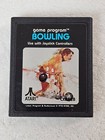 Atari 2600 Bowling CX2628 Game Cartridge 1978 Classic Black Label Clean & Tested