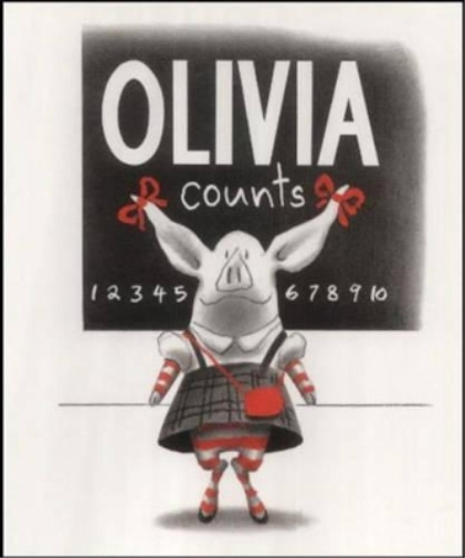 Ian Falconer Olivia Counts (Libro di cartone)