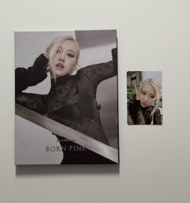 Blackpink born pink Rosé Album (with photocard)