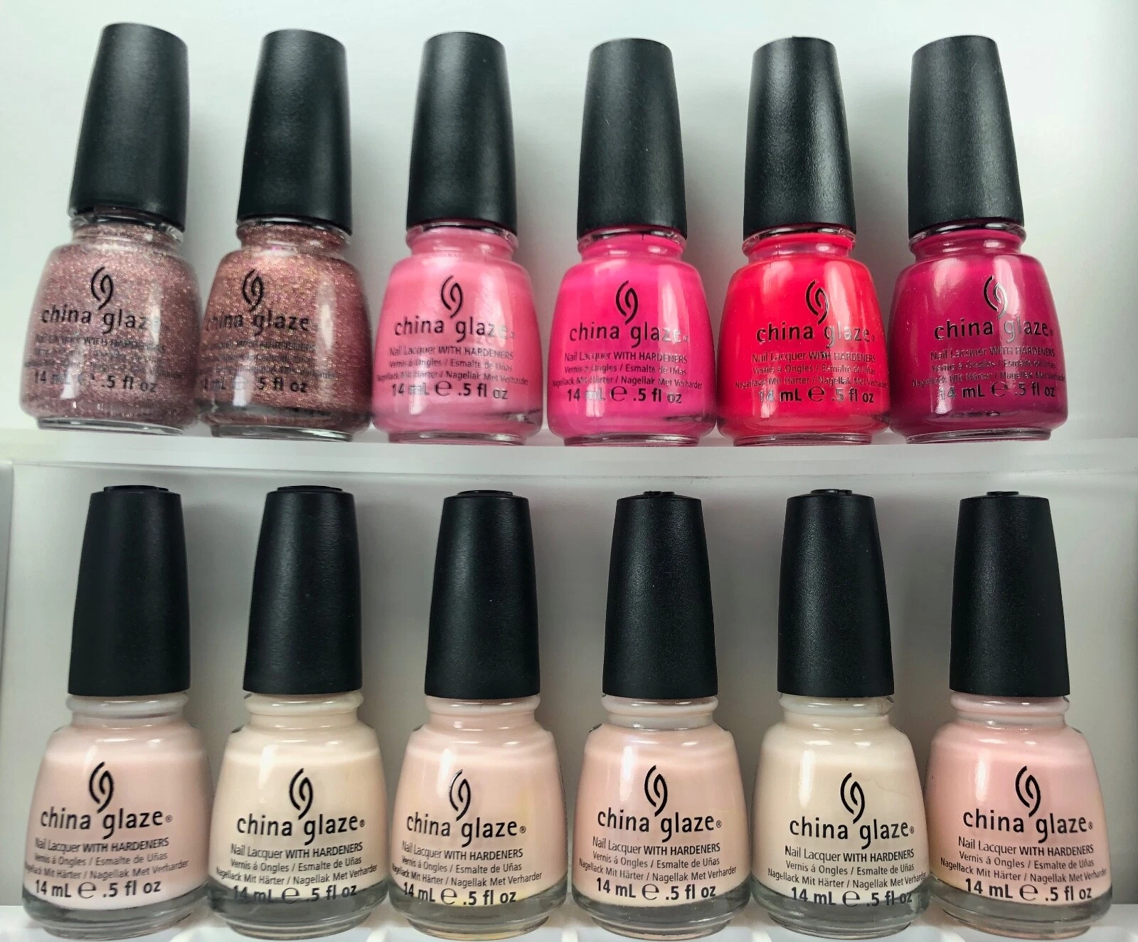 China Glaze Nail Polish United in Purpose Collection BCA Complete 12 Colors SET