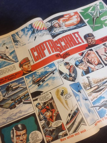 Vintage TV ACTION + COUNTDOWN Comic 6th MAY 1972 Dr Who Persuaders Cptn Scarlet - Picture 5 of 9