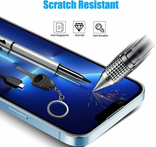 5in1 Schutzglas (Display + Kamera) für iPhone 17 16 15 14 Pro Max Panzerfolie 9H - 第 18/19 張圖片