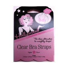 Hollywood Invisible Bra Straps 2 Count   Clear Replacement Straps Adjustable