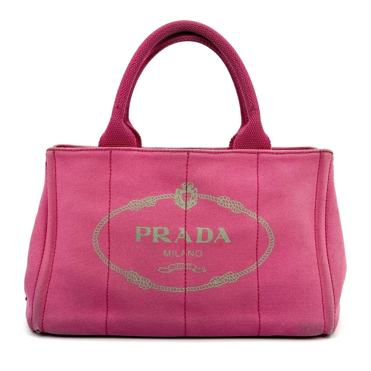 PRADA Canapa Tote Pink Bags & Handbags for Women for sale | eBay