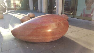 Photo 6x4 Rocks on Pavement, Great Queen Street, London WC1 These are on  c2016